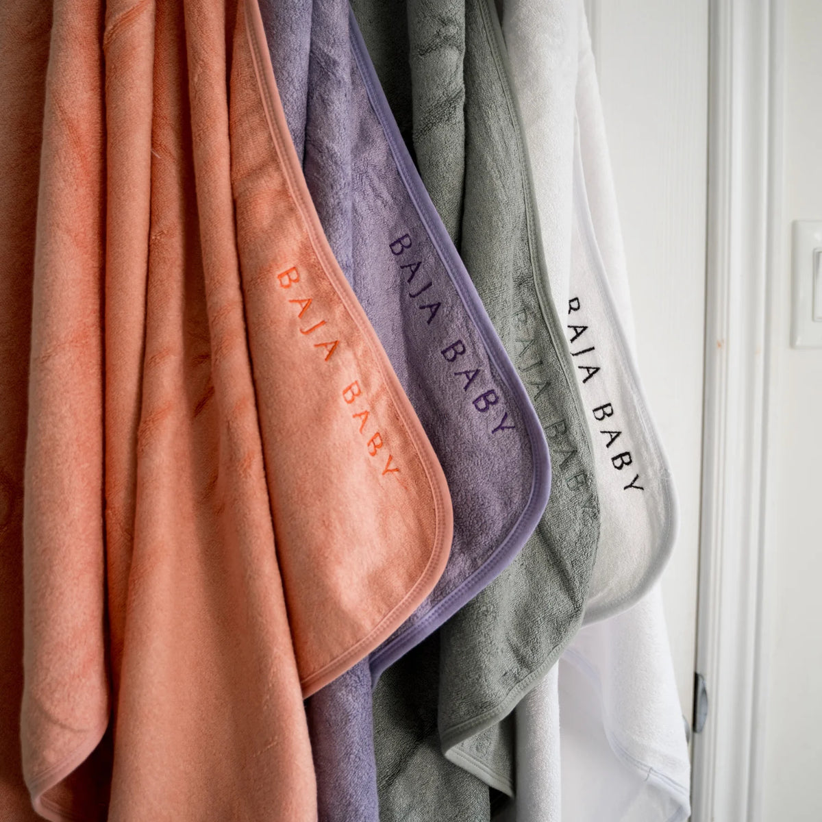 Bamboo/Cotton Hooded Towels – Baja Baby