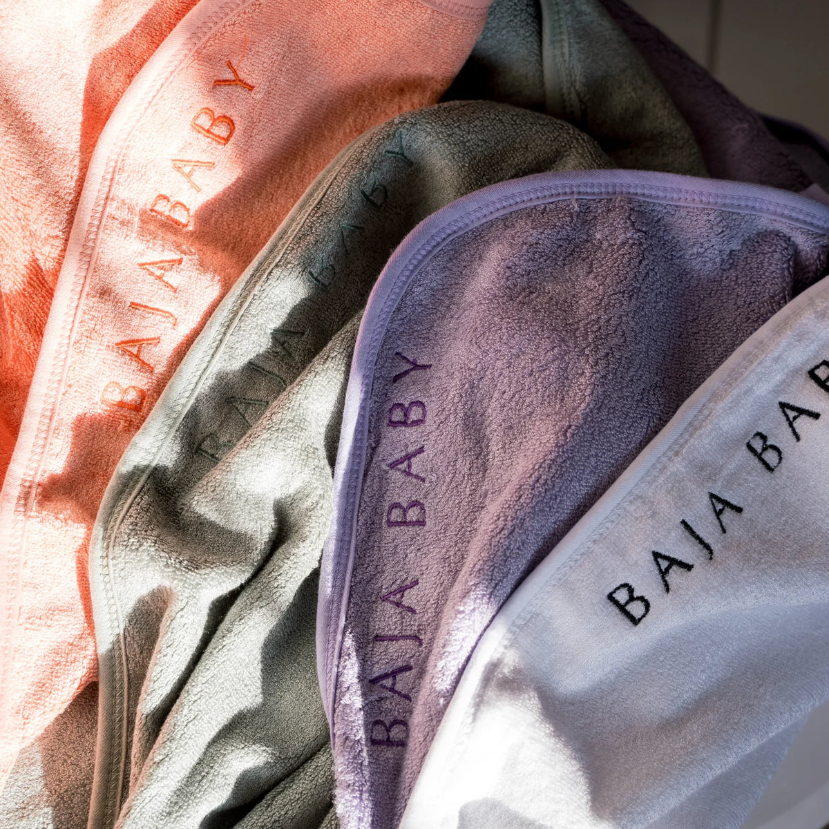 Bamboo/Cotton Hooded Towels – Baja Baby